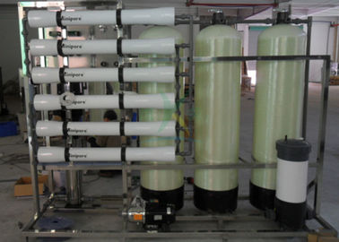 380V 50Hz 1.5TPH Brackish Water System / RO Water Purification Plant System