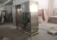 Drinking Water RO Filter System / Purification Treatment Machine Water Plant 1000LPH With SUS304 Pipe / Tank