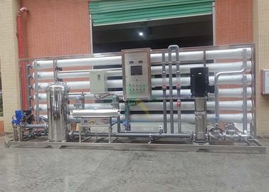 4 Stage Commercial RO Water System , RO Water Filter Plant With Cartridges