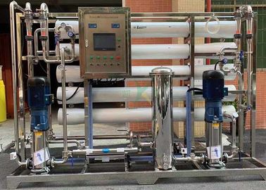 5000LPH Water Softener System Two Stage One Work One Standby Auto SS RO Water Purifier