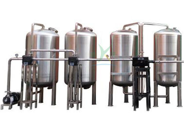 Fiber Glass / Stainless Steel Water Purification Equipment  ,  5000LPH RO Water Treatment Plant