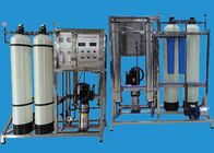 500LPH Reverse Osmosis System FRP Stainless Steel Purified Water Plant