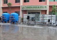 50M3/H Water Treatment System / Pure Water Filter 50T/H With Blue Fiberglass For Drinking