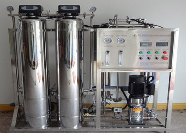 High Power RO Water Purifier Machine , Pure Drinking Water Treatment System 500 LPH