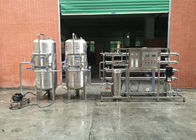 Stainless Steel Filtration RO Water Purifier Machine / Pure Drinking Water Treatment System