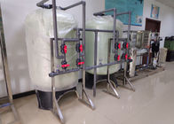 6TPH Drinking Water Treatment Plant , Reverse Osmosis Water System With UV Sterilizer