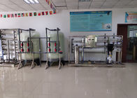 6TPH Drinking Water Treatment Plant , Reverse Osmosis Water System With UV Sterilizer