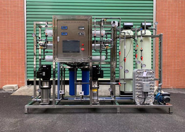 RO + EDI System Water Treatment Purification System / Water Treatment Equipment