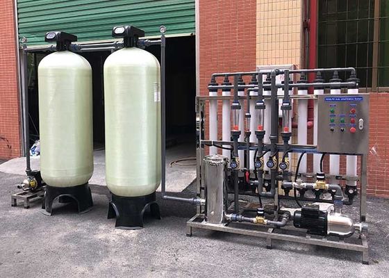 Industrial UF Water Treatment System Mechanical  Carbon Ultrafiltration 5000LPH