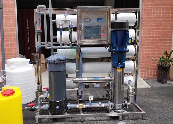 5000L/H RO Water Treatment System TDS 5000-20000PPM High Salty Water Purifier