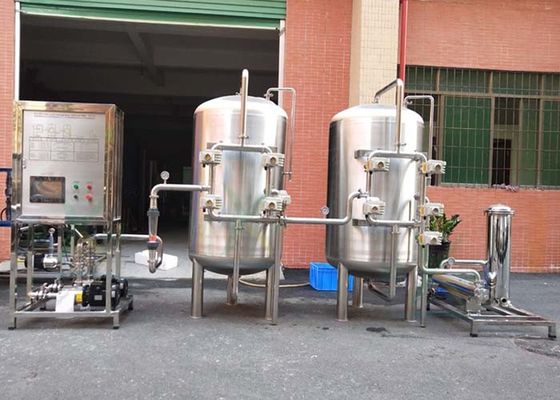 10000LPH Iron Removal Water Systems Stainless Steel Tank For Water Treatment