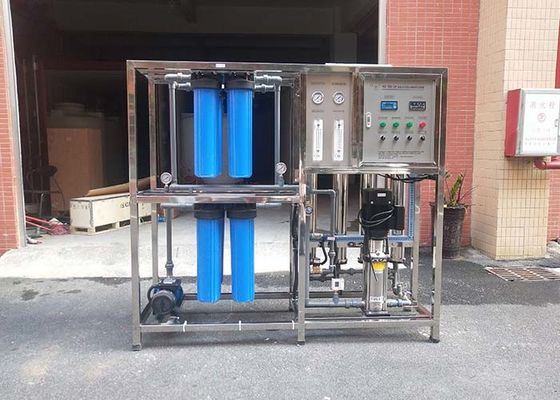 1000LPH RO System 25um/5um/1um PP Filter Water Treatment Plant OEM ODM