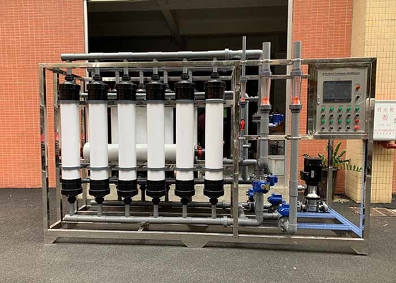 21TPH Ultrafiltration UF System Swimming Pool Water Purifier  Industrial Waste Water Treatment UF Filter