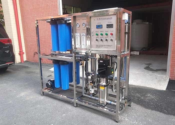 1000 liter / H 25um 5um 1um PP Filter Water Treatment Plant Water Purifier With Pump Carbon Filter RO Membrane UV