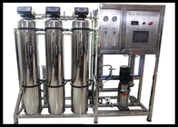 500LPH SS304 Industrial Reverse Osmosis System Drinking RO Purifier Water Softener Filter With PLC Touch Screen
