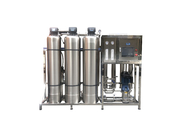 1000L/H RO Water Treatment System SUS PLC Industrial Drinking Water Filter Machine
