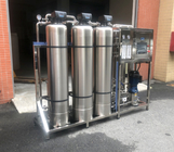 1000L/H RO Water Treatment System SUS PLC Industrial Drinking Water Filter Machine