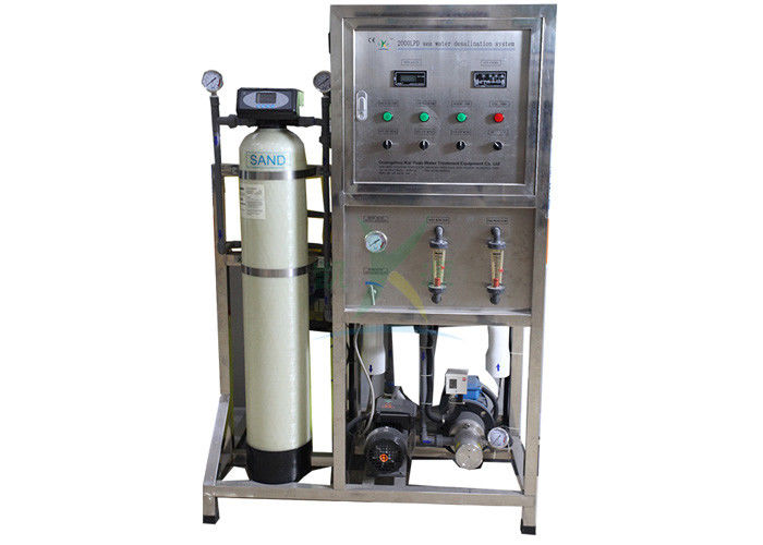 Mobile Sea Water Purification Plant Desalination RO Treatment machine