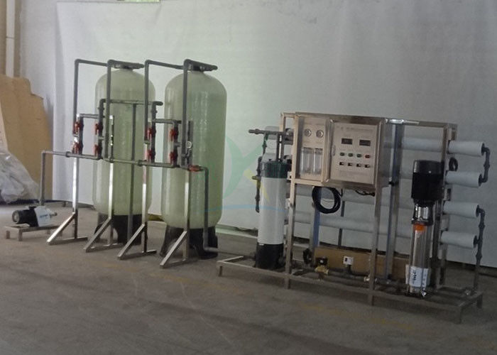 Compact Size Brackish Water Reverse Osmosis Systems , 2000L/H Brackish Water Treatment