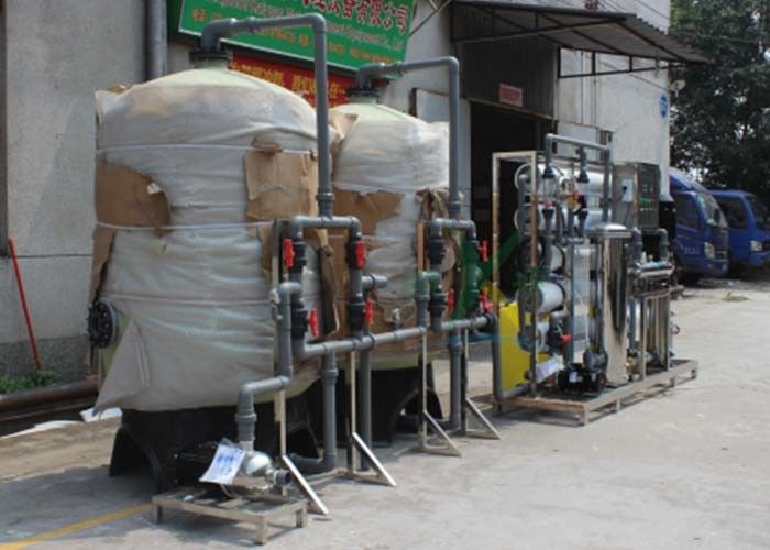 10T/H Ion Exchange Water Treatment System For Drinking Water / Milk / Beverage