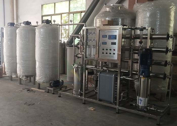 2TPH Stainless Steel Automatic Reverse Osmosis System Water Plant With  CE ISO9001 SGS certification