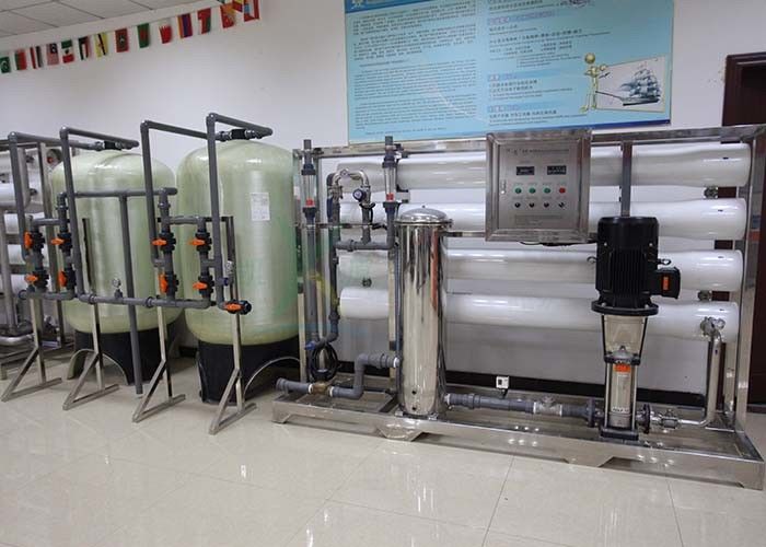 8T/H Smart RO Water Treatment System / Purifier Filter System 50Hz With 3 Phases
