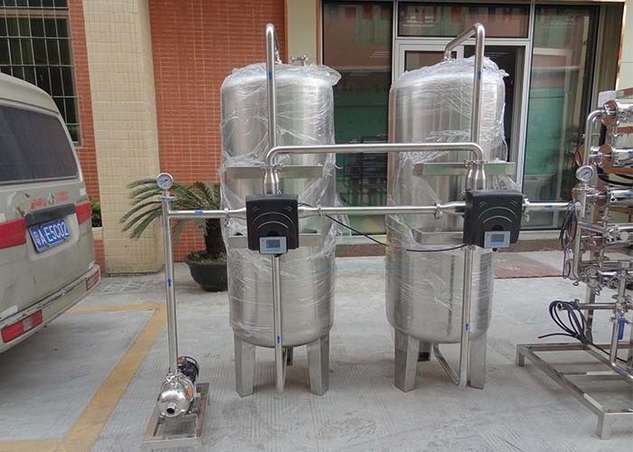 SS 304 Distilled RO Water Treatment System , Reverse Osmosis Water Filter System