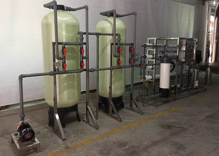 2000L/H Industrial Reverse Osmosis Water Treatment Plant 500 - 50000 Liter / Hour