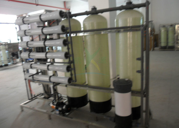 1500LPH Brackish Water System / Salt Water Treatment 8 Inch 8080 FRP Membrane Vessel