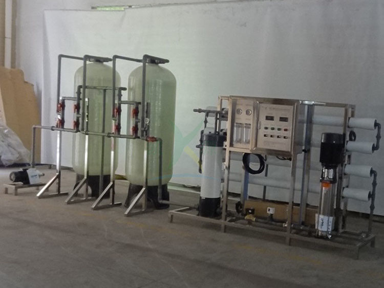2000LPH Automatic Softening Water System 3 Phase For Removal Hardness