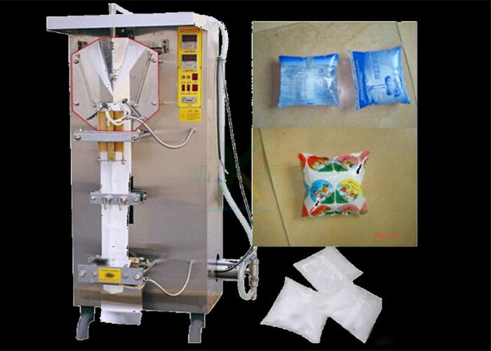 Multi Function Liquid Pouch Packing Machine 1000LPH For Packing Soy Milk / Mineral Water