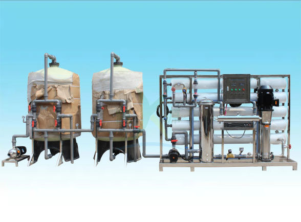 Customized Ion Exchange Water Treatment System 10T/H For Drinking Water / Beverage