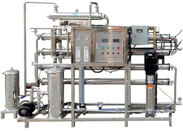 commercial Water Purification Machine Reverse Osmosis Water Filter 2000 Gpd
