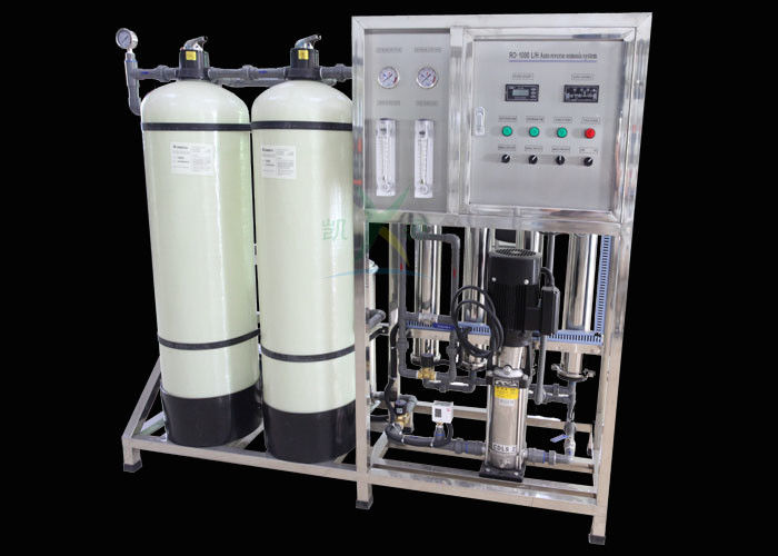 Easy operate 1000LPH Reverse Osmosis Plant Water Treatment / Pure Water Purification System
