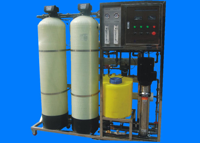 1000L/H Brackish Water Reverse Osmosis Water Treatment System TDS 2000PPM - 20000PPM