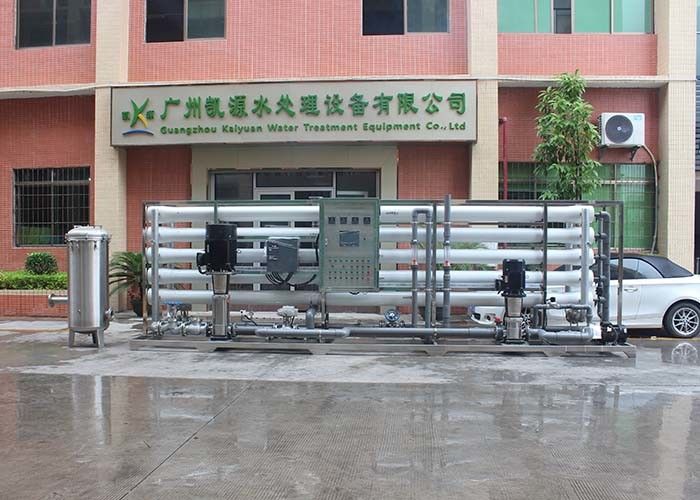 50TPH Water Treatment System / Industrial Water Purification Equipment With Filter Cartridge
