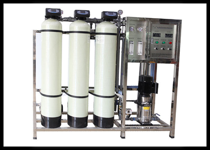 Industrial Reverse Osmosis Water Softener System / Water Treatment Plant Machine