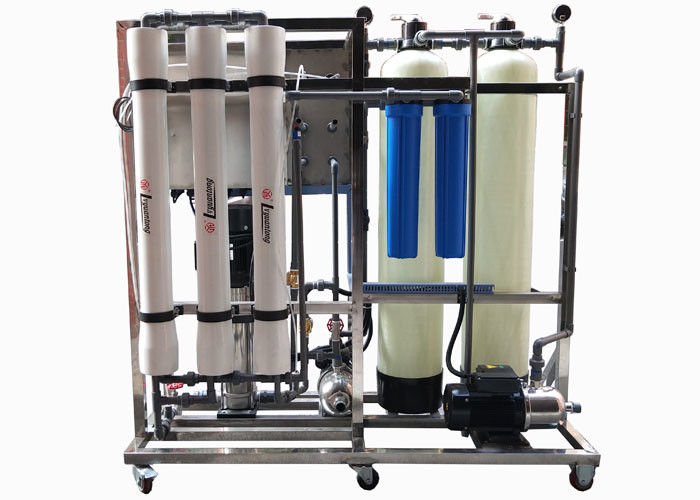 Manual Operate RO Water Treatment System Brackish Energy Saving 500LPH