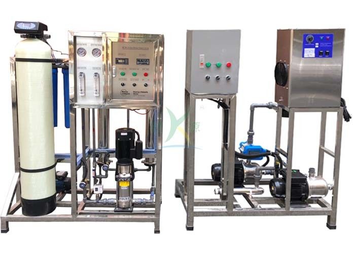 Drinking RO Water Treatment System Ozone Cycle System Sand Filter , Carbon Filter