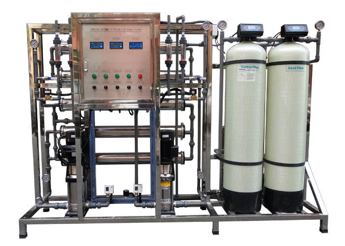 500LPH MMF ACF Double Stage Ultrapure Water System For Hospital Hemodialysis Laboratory