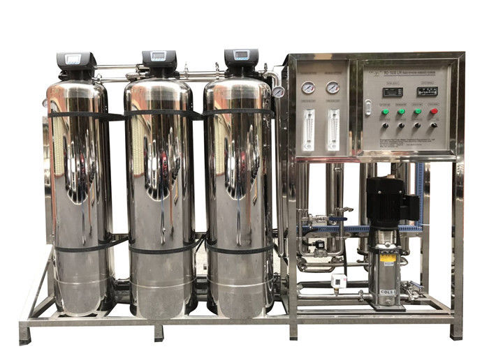 Commercial Water Treatment Systems Pure Drinking Reverse Osmosis Plant For Tap / Well Water