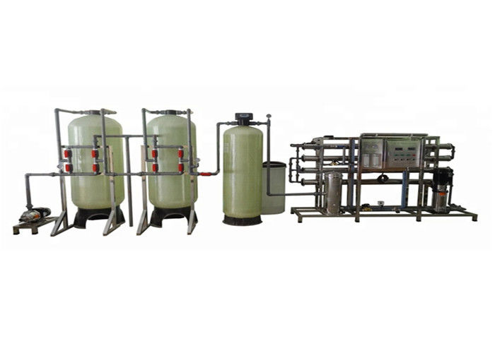 FRP Reverse Osmosis Plant Water Softener System For Remove Dissolved Solids From Water