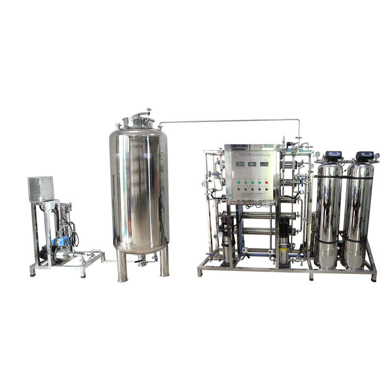 Double Stage Water Treatment Plant Ro System , Ro Water Filter Machine