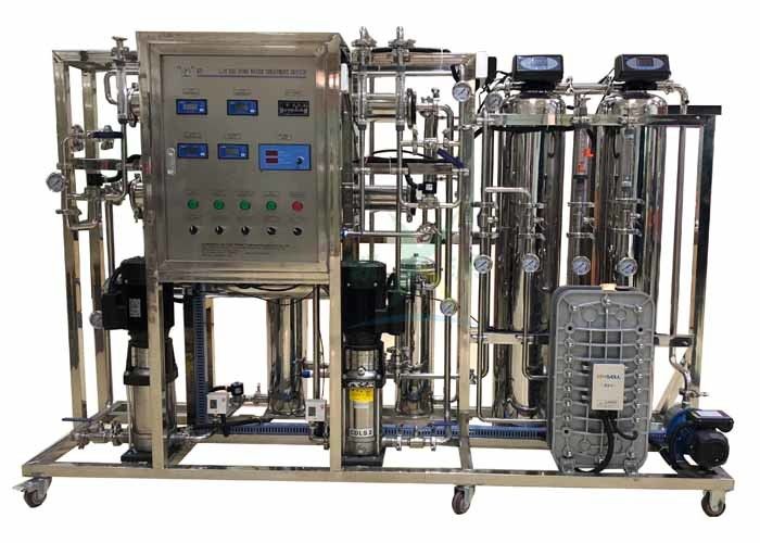 0.25T EDI Automatic RO Water Treatment System For Medicine Industry