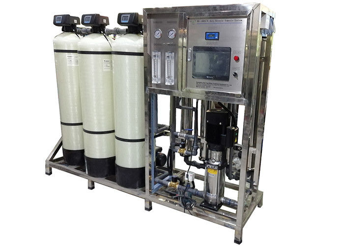 Softener RO Water Treatment System With PLC Touch Screen