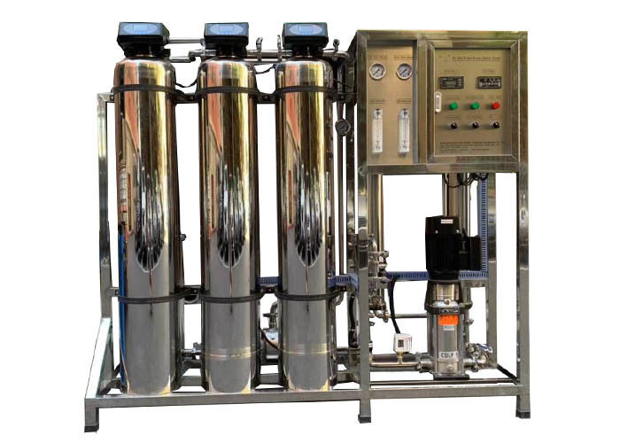 3ph 500LPH Stainless Steel RO Industrial Raw Water Purifier