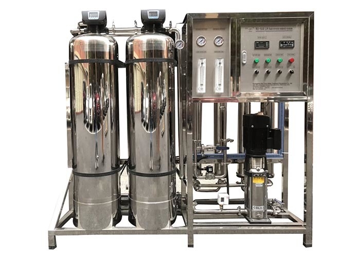 Automatic SS304 316 1000L/H Water Treatment Plant RO Water Filter System Purification Machine