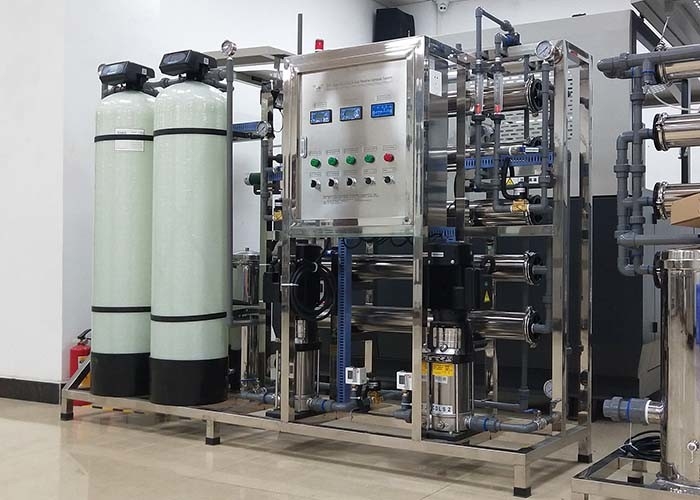Cosmetic Factory Ultrapure Water System 500LPH Reverse Osmosis Purification Drinking Water Filter