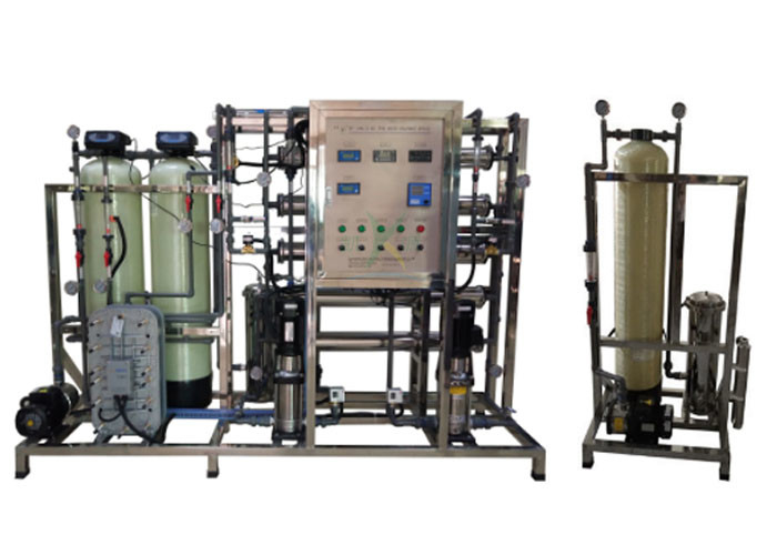 500L/H RO Ultrapure Water Purification System Reverse Osmosis Filter EDI Plant For Pharmacy Makeup