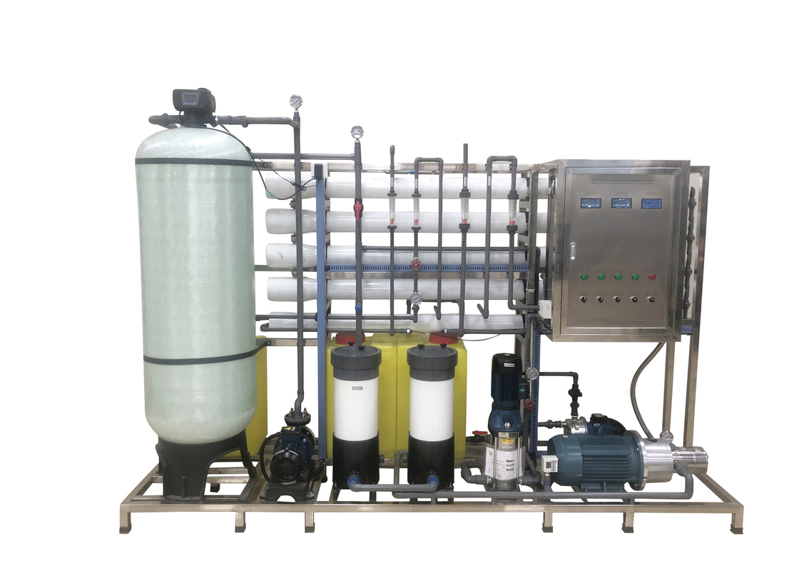 500LPH Salt Seawater Desalination System Reverse Osmosis Drinking Water Filter Treatment RO Plant
